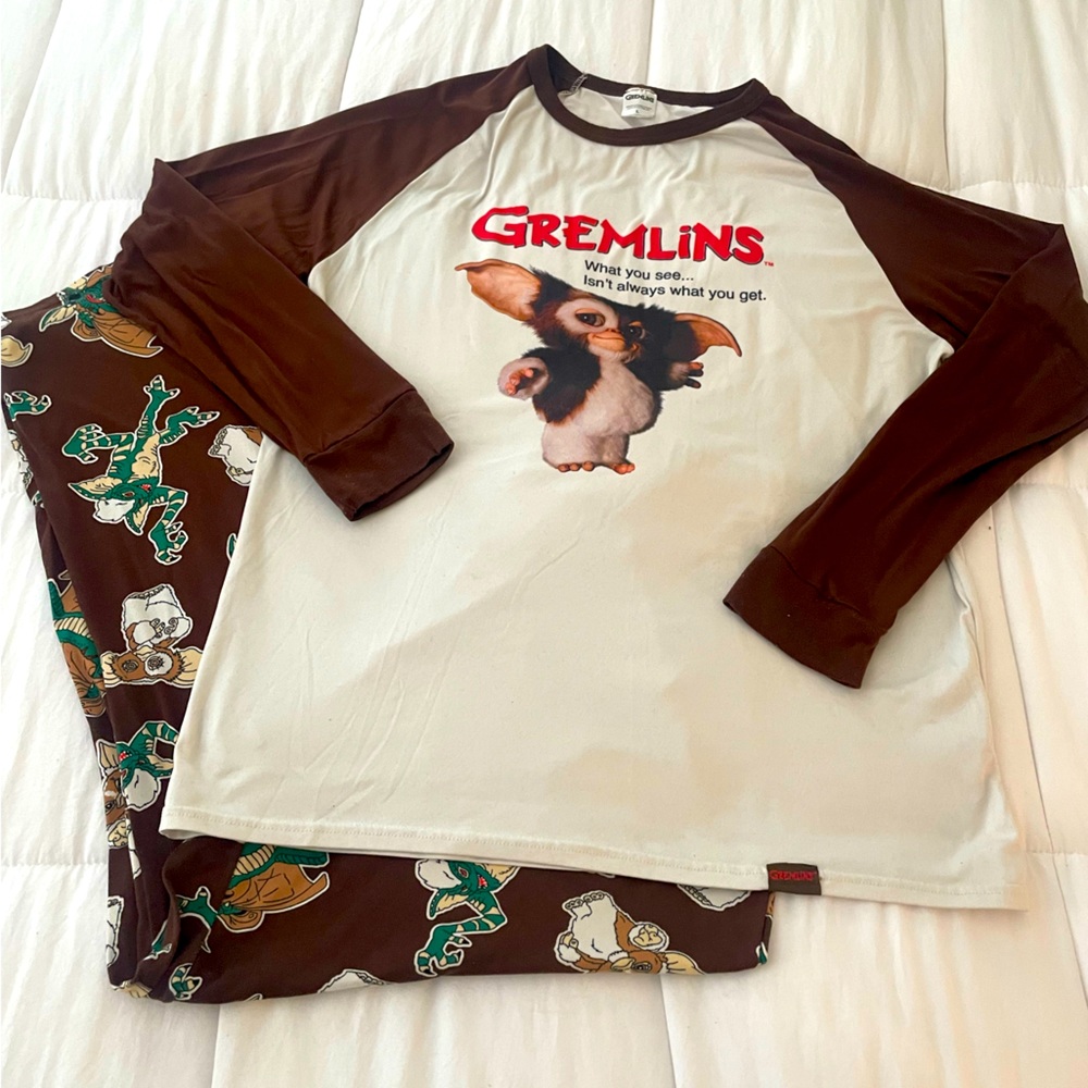 Gremlins pajama set. Unisex size large
